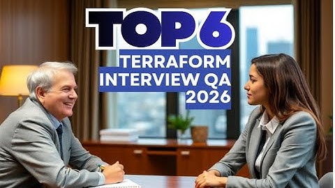 Top 6 Terraform Interview Questions 2026, Crack Cloud Jobs Fast!