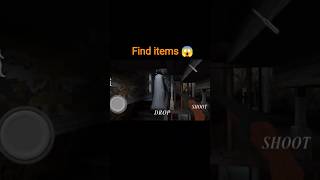 Find items & escape 😱 granny house game shorts video #shorts #granny #granny3#gaming #usa#uk#viral