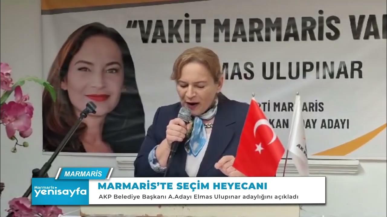 MARMARİS'TE SEÇİM HEYECANI