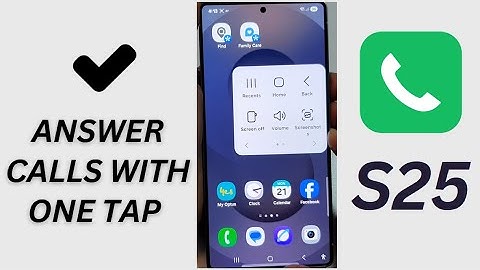 📲 No More Swiping! Answer Calls with Just 1 Tap on Galaxy S25 Ultra 💚
