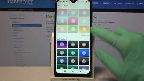 OUKITEL C15 Pro and Keyboard Settings - Keyboard Theme List