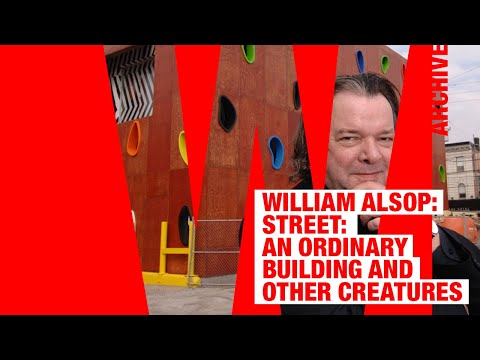 Video: William Alsop. Rozhovor A Text Vladimíra Belogolovského
