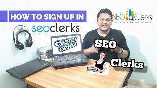 How to sign up in seoclerk screenshot 3