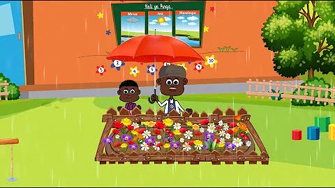 Hali ya anga - Weather | Swahili Nursery Rhymes | Swahili Kids Songs | Environment Day 2021