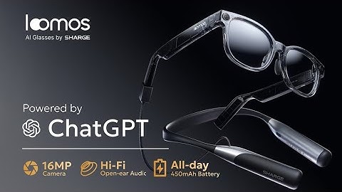 A Kickstarter Project We Love: Loomos AI Glasses: All-Day 16MP Capture & Memory With GPT-4o