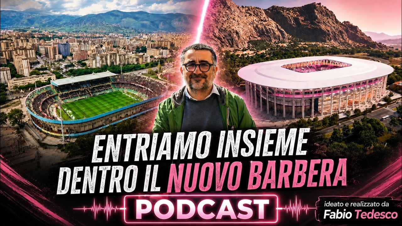 Stavolta ci siamo, il Renzo Barbera è davvero sempre più vicino a cambiare volto. Come? ve lo raccontiamo oggi in questo nostro podcast che vi farà conoscere dall’interno quello che sarà il nuovo volto dello stadio più amato dai palermitani. #StadioRenzoBarbera #PalermoFC #Rosanero #Podcastcalcio
Seguici sul nostro sito https://www.tifosipalermo.it
Facebook: https://www.facebook.com/tifosipalermo.it/
Instagram: https://www.instagram.com/tifosipalermo.it/
Twitter: https://twitter.com/Tifosipalermoit
Telegram: https://t.me/tifosipalermo
Twitch: https://www.twitch.tv/tifosipalermo
Spotify: https://open.spotify.com/show/36J6GdHgDhd0YHDesA1uOW
Amazon Music: https://music.amazon.it/podcasts/dc0ee923-a6dc-40c1-8235-f6afdae5d01e/storie-rosanero