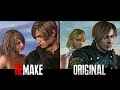 LEON REJECTED ASHLEY SCENE | ENDING COMPARISON | Resident Evil 4 Remake (2023) vs Original (2005)