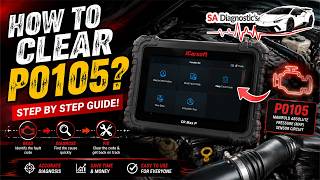 P0105 Code: Meaning, Symptoms & Fix — MAP Sensor Fault Cleared With the iCarsoft CR MAX P (2026)