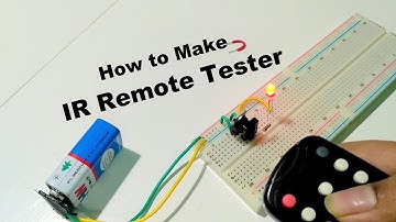 DIY IR Remote Tester