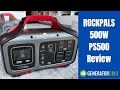 Rockpals 500w PS500 Power Station Unboxing &amp; Initial Review