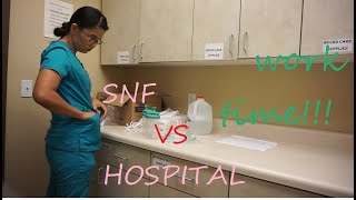 RN:Go To Work With Me|Skilled Nursing Facility/Long Term Care vs Hospital|(Tagalog with Eng Sub)