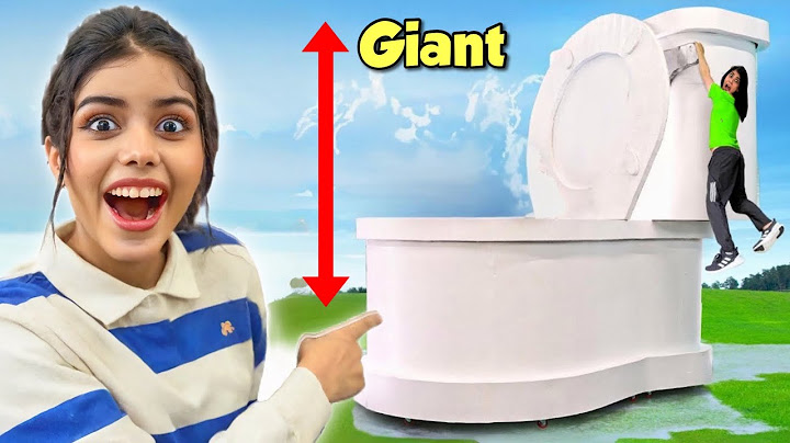 I build the World’s BIGGEST Toilet Seat!!💩 सबसे बड़ी टॉयलेट सीट