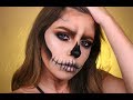 Sultry &amp; Smokey Skull Makeup Tutorial | HALLOWEEN SERIES