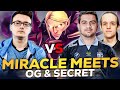 Miracle Epic Invoker vs Major Winner OG.ATF & Team Secret NEW Carry Crystallis Dota 2