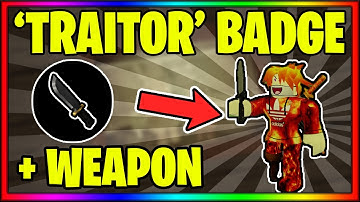 How to get the "TRAITOR" BADGE + SKIN in INFECTED DEVELOPER