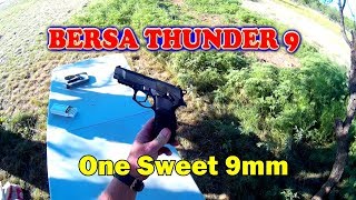 Review: Bersa Thunder 9 semi auto pistol .  One sweet 9mm!
