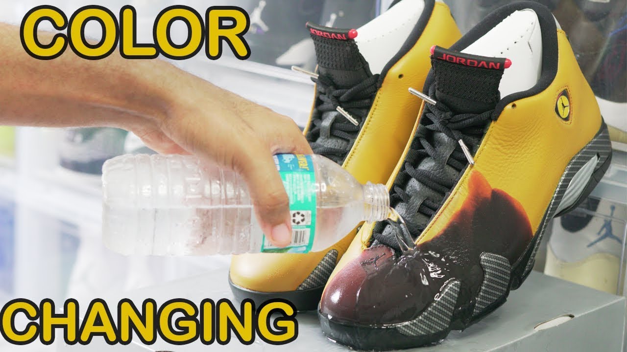 Custom SUPREME Color Changing YEEZYS!!, DIY