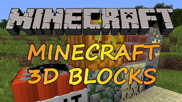 Minecraft AMAZING 3D Blocks (1.12.2) - 2018