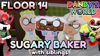 🧁 SUGARY BAKER TRIO WITH SIBLING GONE *WRONG* - Dandy's World Trios #81 - [☔️] #RainyMellie 