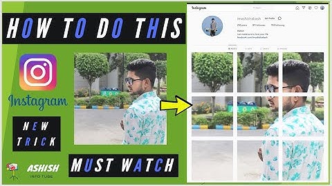 Instagram Collages with Multi Image using Adobe Photoshop | Instagram Trick |  Ashish InfoTube