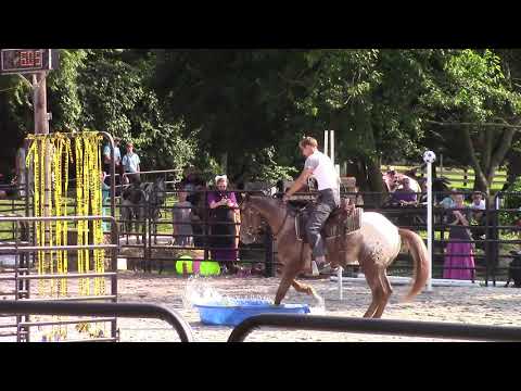 Twin Wheel Trainers Challenge (challenge course) Ivan Riehl and Boss ...