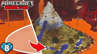 I Transformed The NETHER Into the OVERWORLD In Minecraft HARDCORE 1.18 | Ep 8