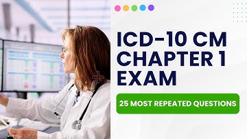 ICD-10 CM Chapter 1 Practice Questions - Medical Coding Exam Prep (25 Most Repeated Questions)