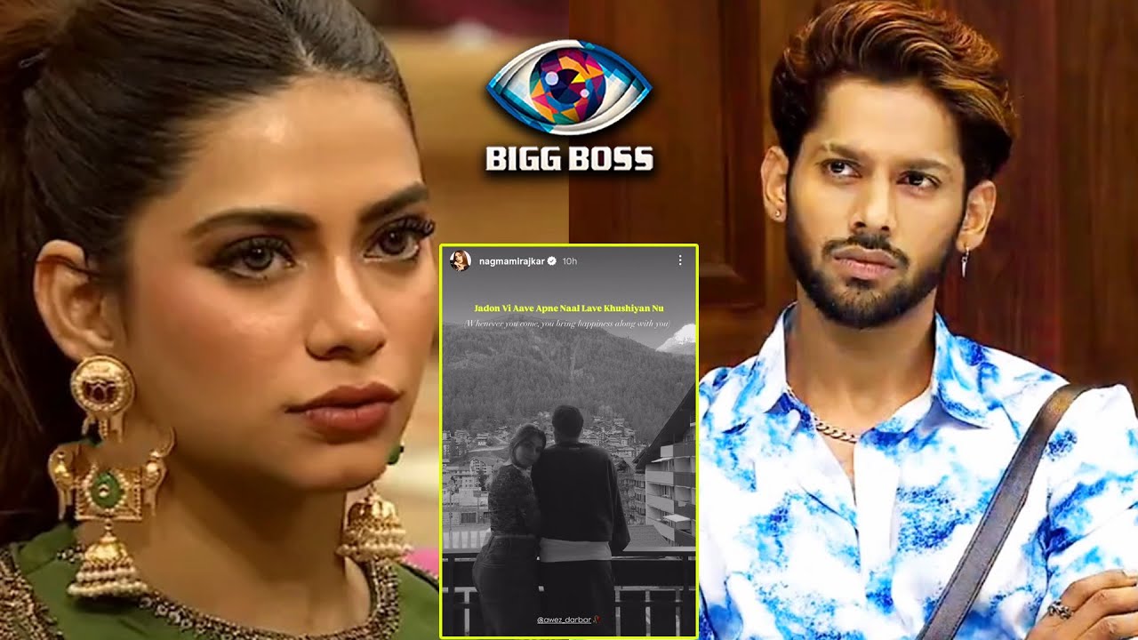 Bigg Boss 19 UPDATE | Awez Darbar Ke Emotional Breakdown Par Aaya Nagma Mirajkar Ka REACTION