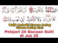 Juz 30 pelajari 20 bacaan sulit di juz 30 agar lancar dan pandai baca alquran