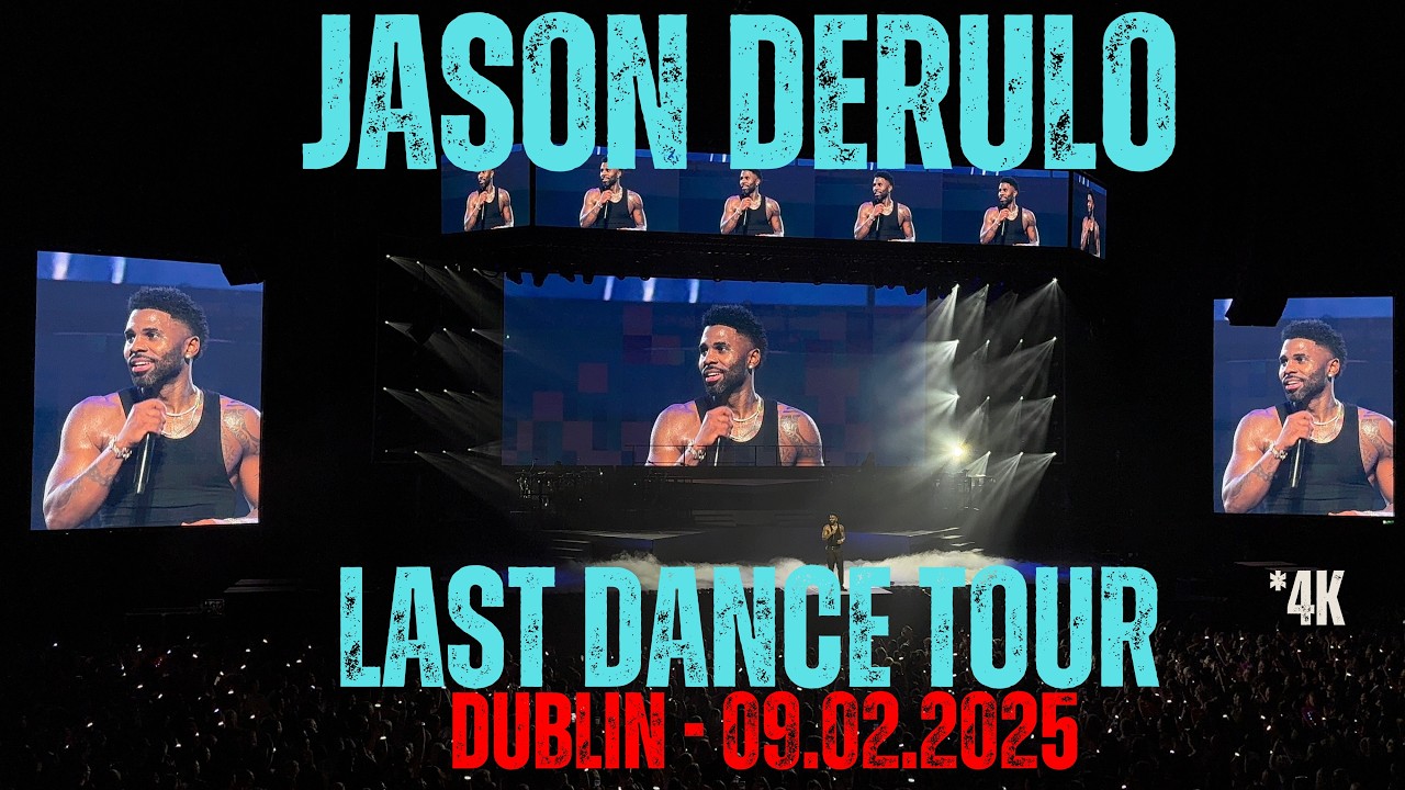 Jason Derulo  | The Last Dance Tour | live at 3Arena, Dublin, IE I 09.02.2026 🇮🇪