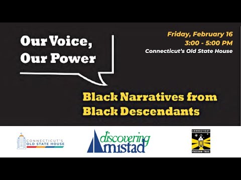 Our Voice, Our Power: Black Narratives from Black Descendants