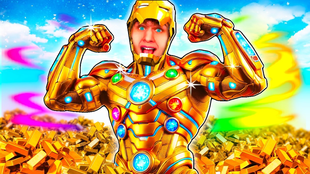 Proměnil jsem IRON-MANA na ZLATÉHO v GTA 5!