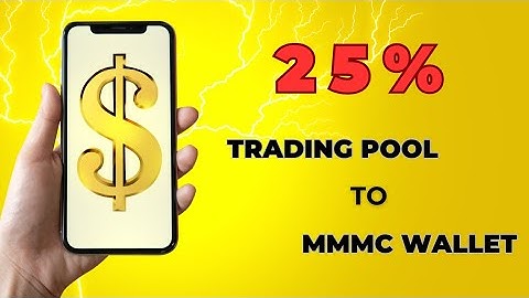TRADING POOL TO MMMC ID (UVCX WALLET)