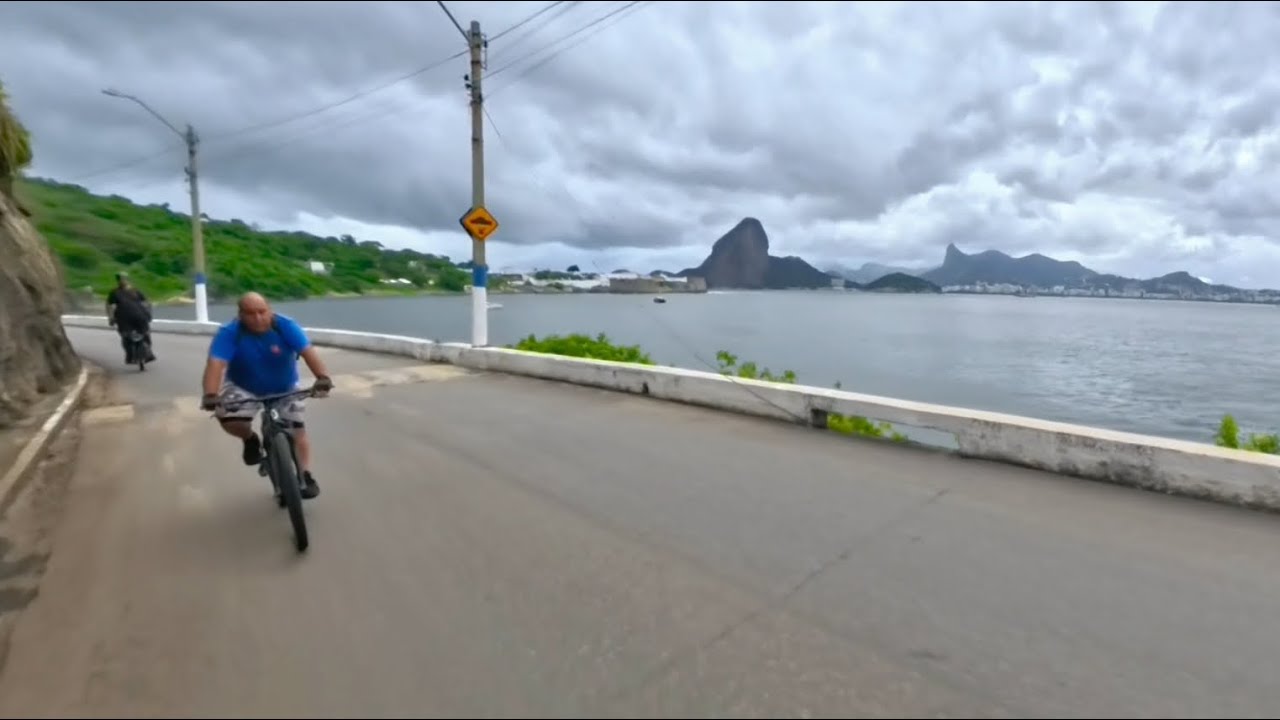 Pedal suave com os amigos…