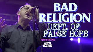 BAD RELIGION - DEPT OF FALSE HOPE - Live at Punk in the Park, 2022, FULL SONG, 4K
