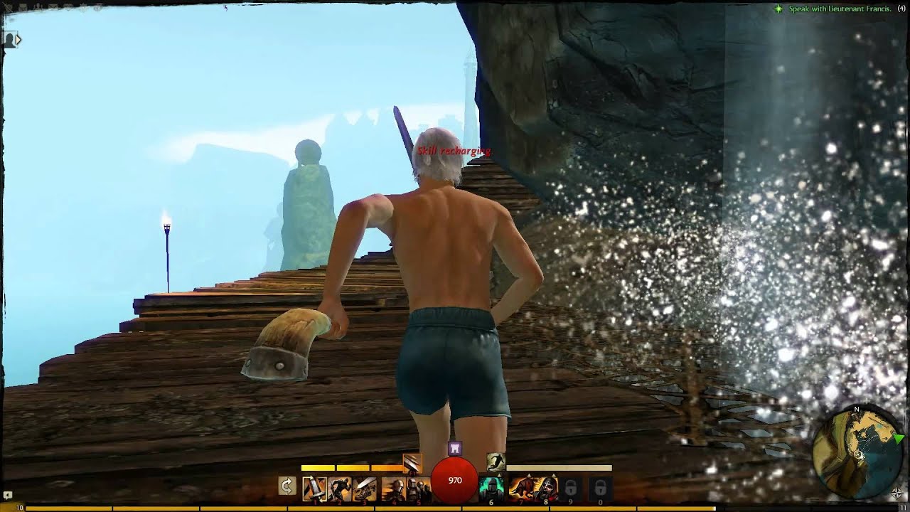 Guild Wars 2 - Sanctum Harbour [Diving platform]