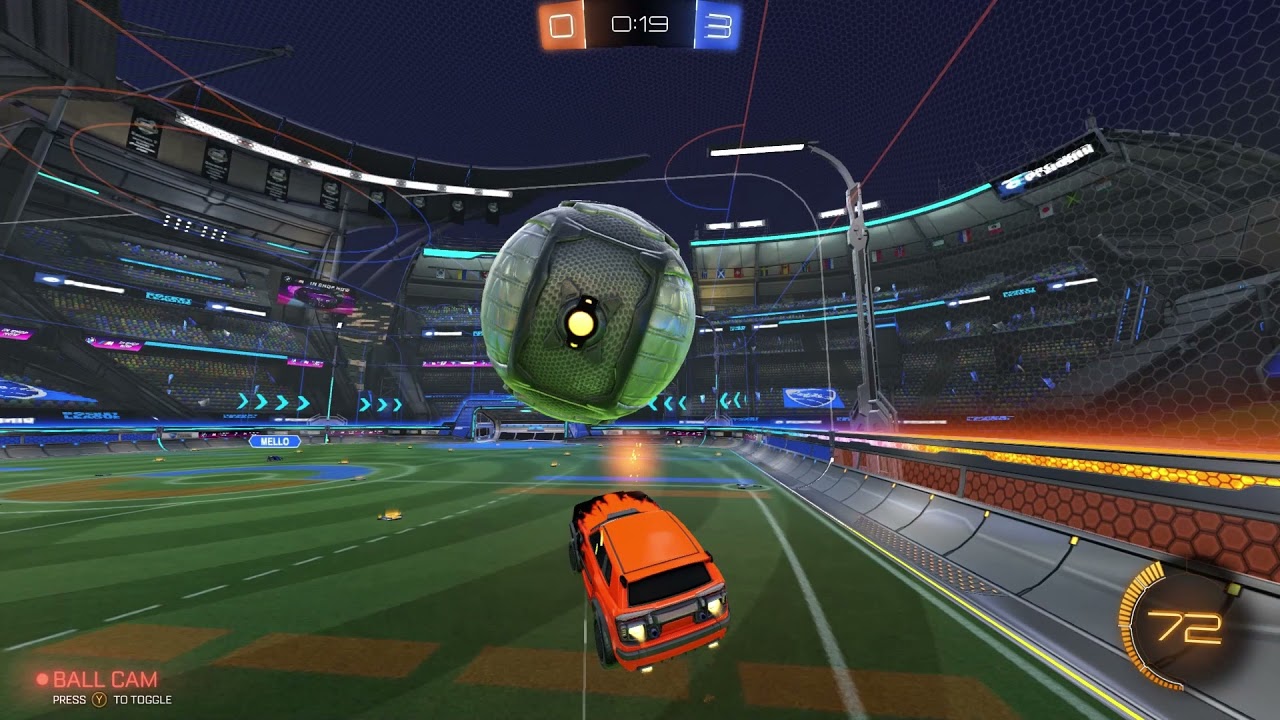 HITTING BANGERS IN COMP ROCKET LEAGUE - YouTube
