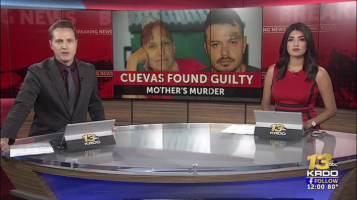 Anthony Cuevas found guilty of murdering mother, d...