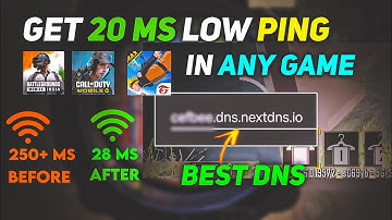 Get 20 ms low ping | How to Fix BGMI,Free Fire, High Ping | Get Low Ping for Smooth Gaming in 2025