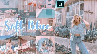 Soft Blue | Chỉnh Màu Pastel Xanh Kem Lightroom | Lightroom Mobile Presets Free DNG | Vy Nguyen screenshot 4