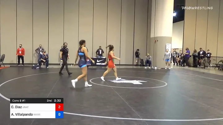 53 Kg Consolation Cynthia Diaz Unattached Vs Alize...