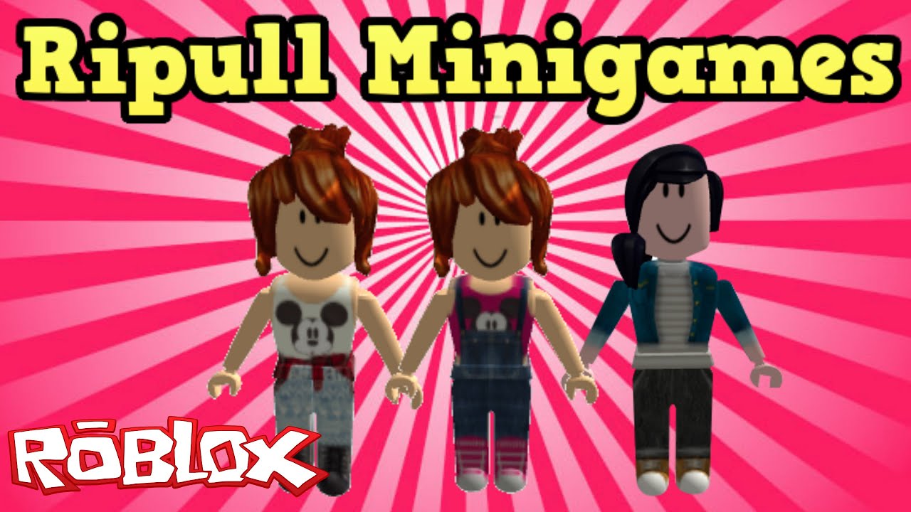 roblox download Roblox - MINIGAME COM MIRELLE ❤ Canal Jr e Mi