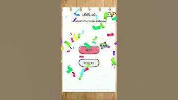 Brain test puzzle level 40 Solution Walkthrough