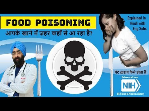 पेट ख़राब कैसे होता है | How Food Poisoning Happens | Symptoms & Cure | Dr.Education (Hin + Eng subs)