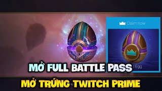 Hướng Dẫn Nhận Trứng Twitch Prime TFT MOBILE / ĐTCL MOBILE - Mở Full Battle Pass Nhận Trứng Xịn