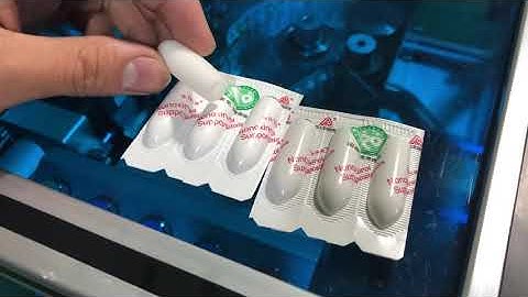 Suppository production line