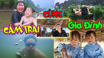 Anh Tóc Xoăn Cùng Gia Đình Đi Cắm Trại Trên Bè - Gặp Trời Mưa Bão Bất Ổn