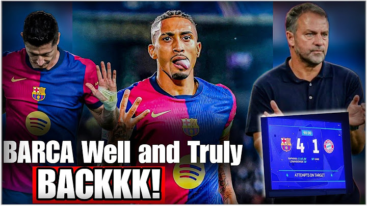 Raphinha Brilliant Hat-trick| Barcelona DEMOLISHES  Bayern Munich | Barca 4-1 Bayern MATCH REVIEW