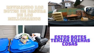 REVISANDO LOS BOTES DE BASURA DE LOS MILLONARIOS