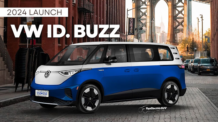 2024 VW ID. Buzz | America's first all-electric Minivan